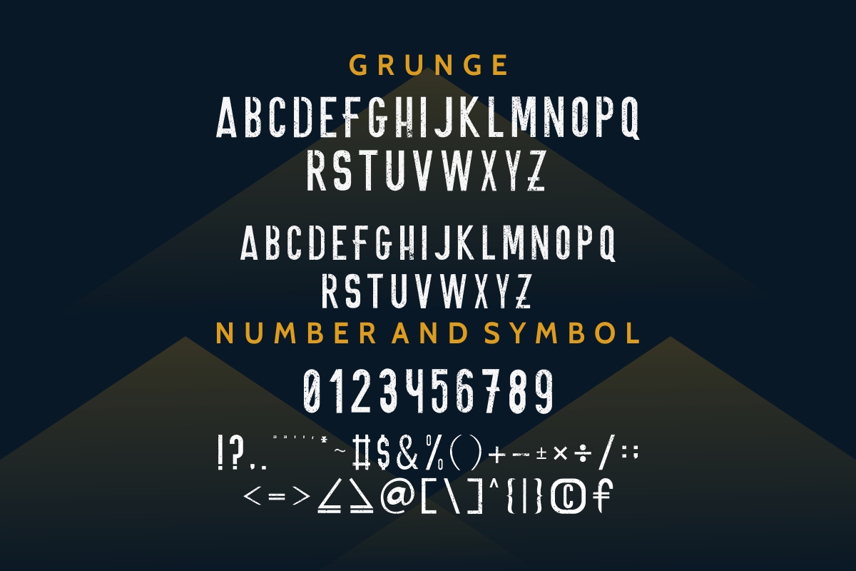 Example font ONNIC #4